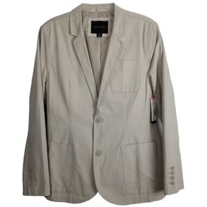 Structure Mens Modern Fit Smart Casual Sport Coat Size Medium Two Button Preppy